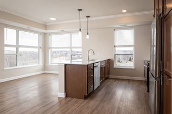 Wood plank style flooring